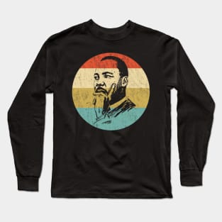 martin luther king retro Long Sleeve T-Shirt